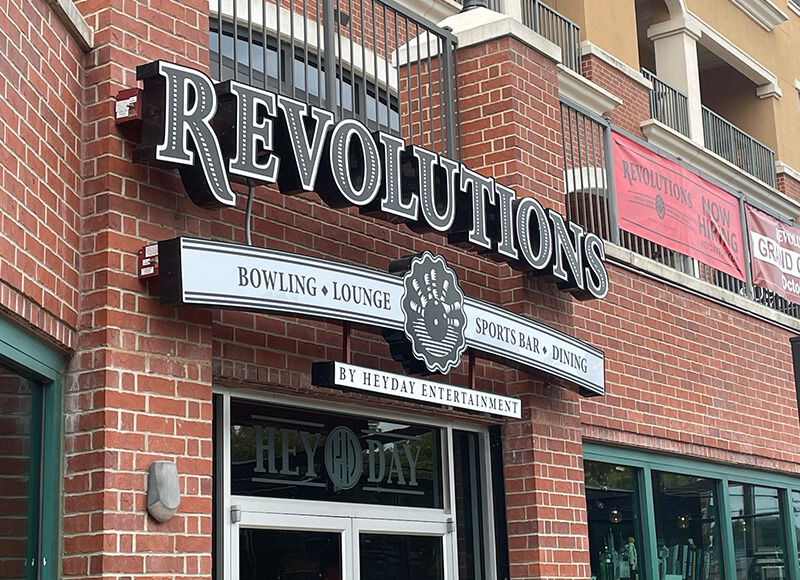 Revolutions lower Bricktown