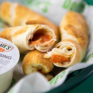 Peproni Rolls® with dressing