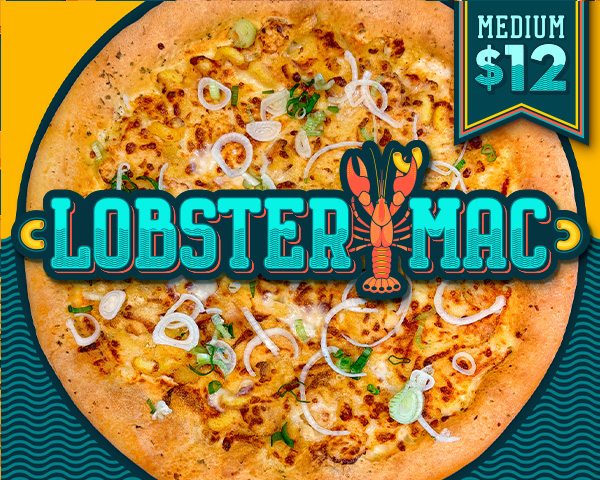 Lobster Mac & Cheese Pizza